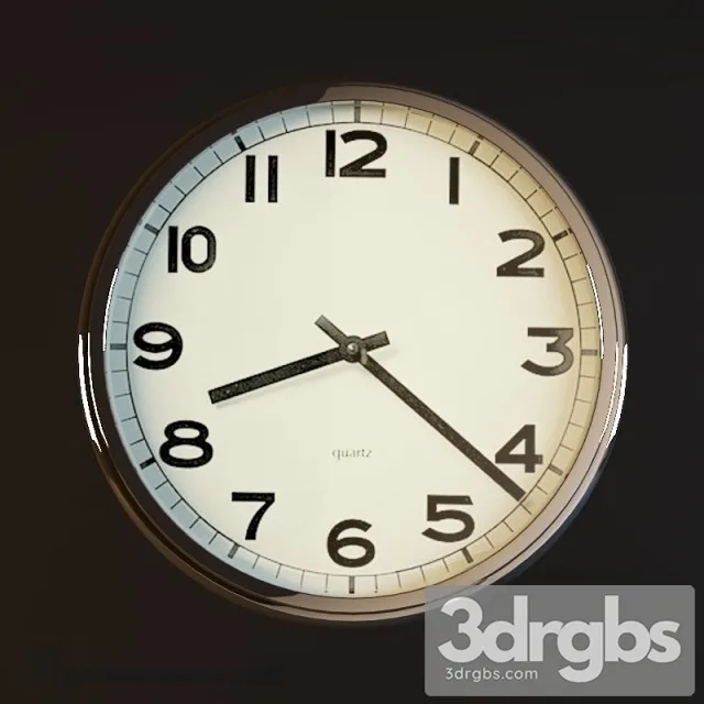 Modern Clock 13 3D Model Download