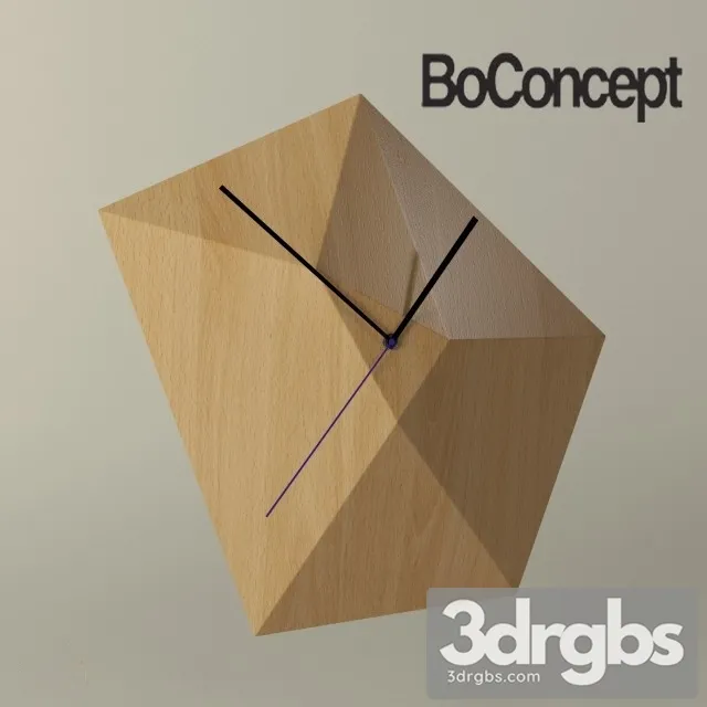 Modern Clock 8 3D Model Download