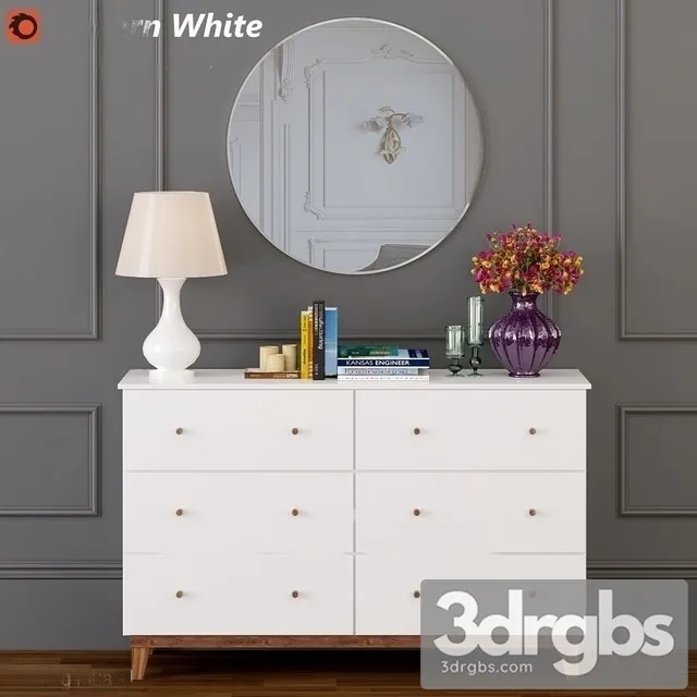 Modern Consol 3D Model Download