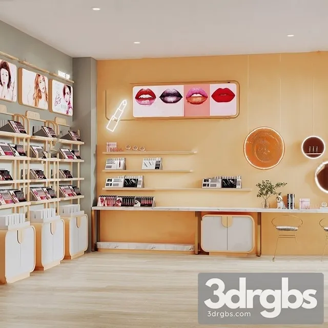 Modern Cosmetic Store 2 3D Model Download