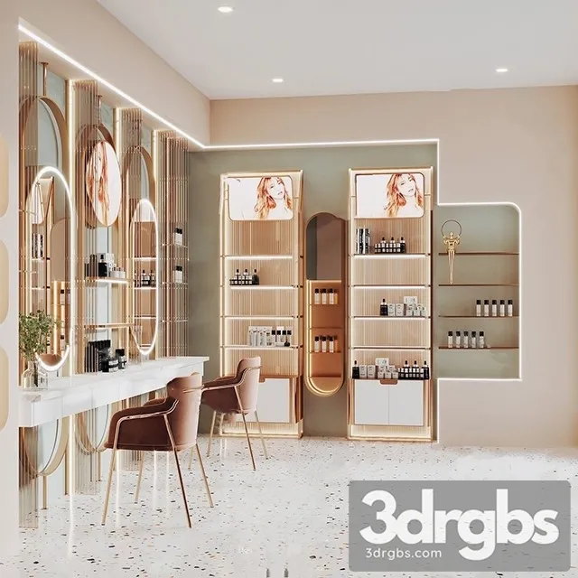 Modern Cosmetic Store 7 3D Model Download