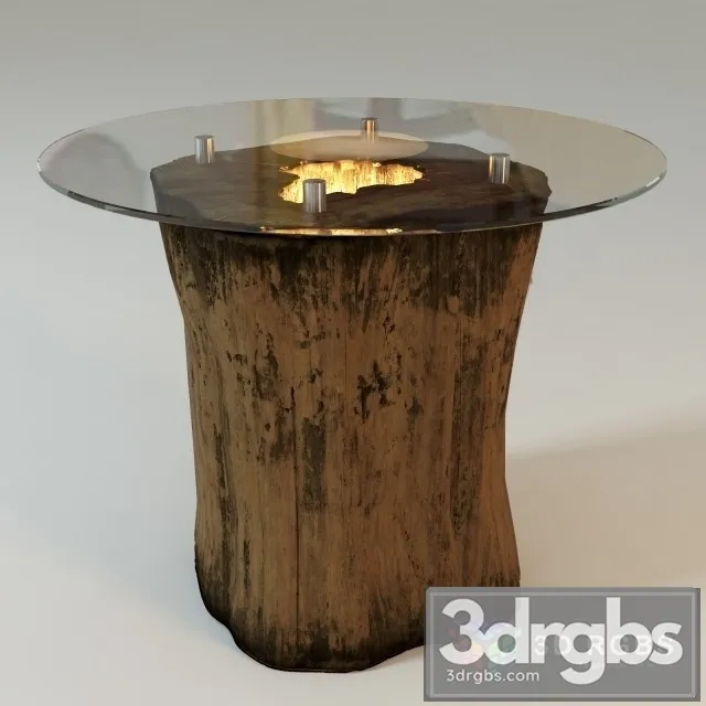 Modern Cypress Tree Trunk Table 3D Model Download Modern Cypress Tree Trunk Table 3D Model Download