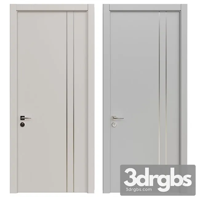 Modern Door 141 3D Model Download