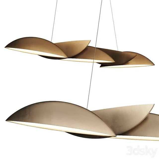 Modern Forms Sydney Pendant Lamp 3D Model Modern Forms Sydney Pendant Lamp 3D Model