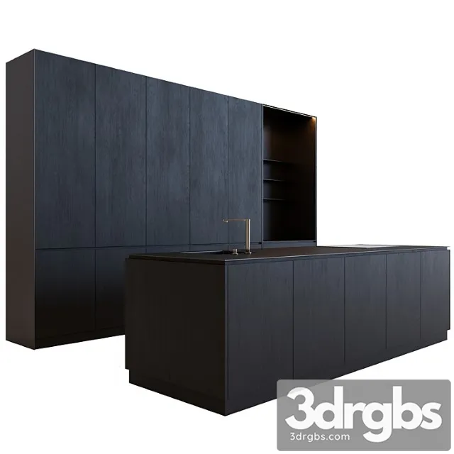 Modern Kitchen 19 5 3D Model Download