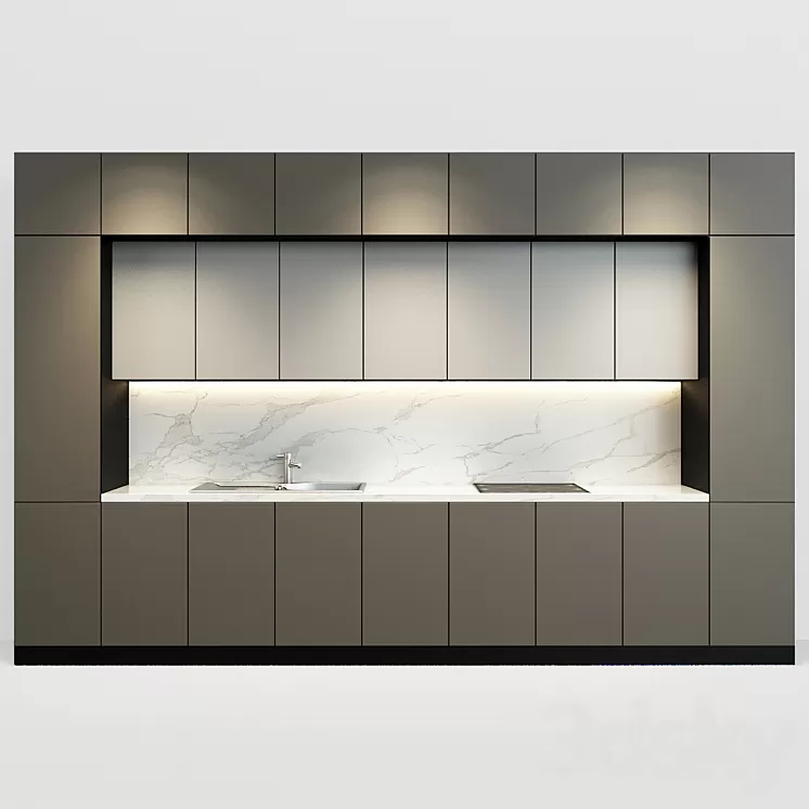 Modern kitchen 3D Model