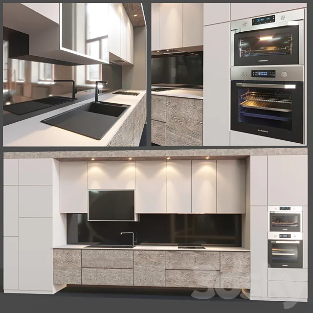 Modern kitchen 3DModel