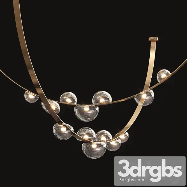 Modern led chandelier 05 Modern led chandelier 05