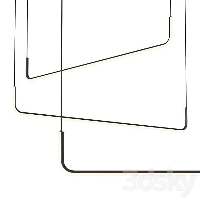 Modern Minimalism LED Pendant Lights Nordic Pendant Lamp 3D Model Modern Minimalism LED Pendant Lights Nordic Pendant Lamp 3D Model