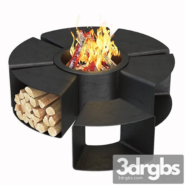 Modern Outdoor Fire Pits 3D Model Download Modern Outdoor Fire Pits 3D Model Download