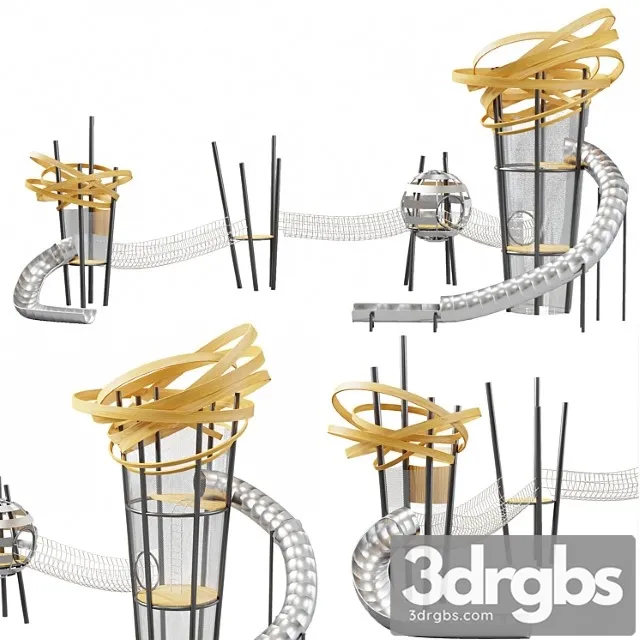 Modern playground 2 3D Model Download Modern playground 2 3D Model Download