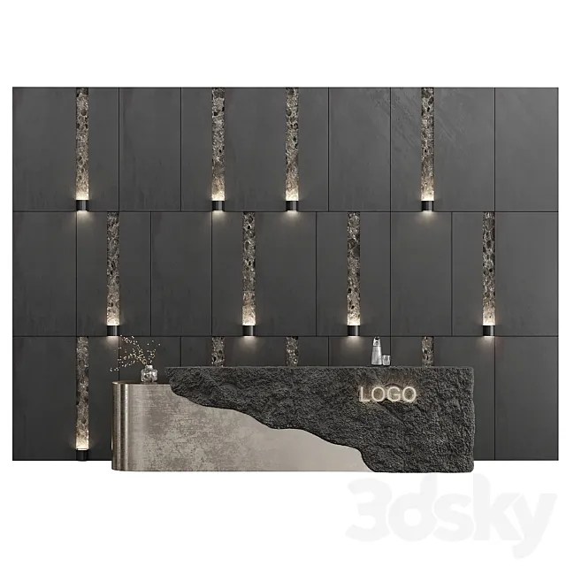 Modern Reception 1 3D Model