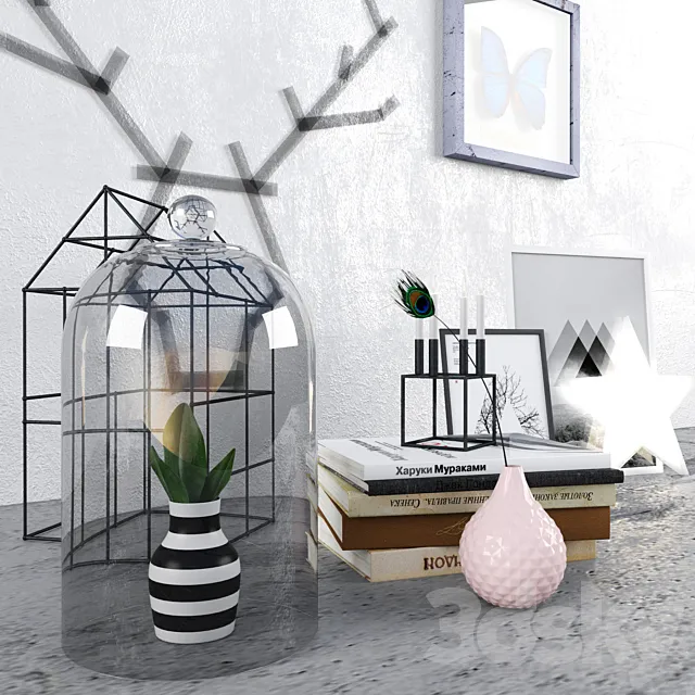 Modern Scandinavian design 3DModel Modern Scandinavian design 3DModel