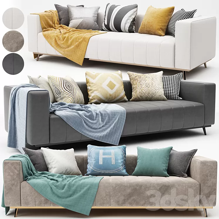 MODERN SOFA 02 3D Model