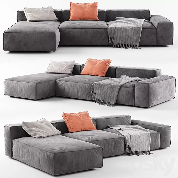 Modern Sofa 03 3D Model