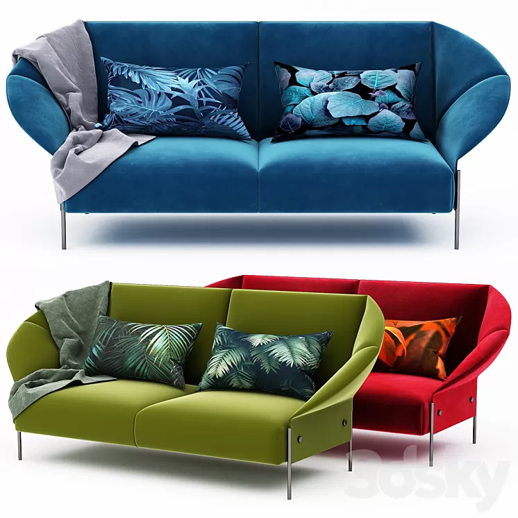 Modern sofa 3D Model
