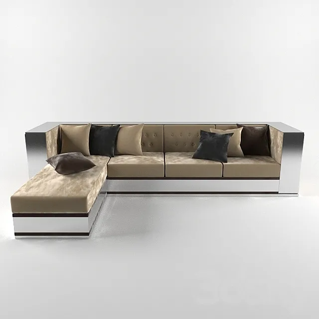 Modern sofa 3D Model Modern sofa 3D Model