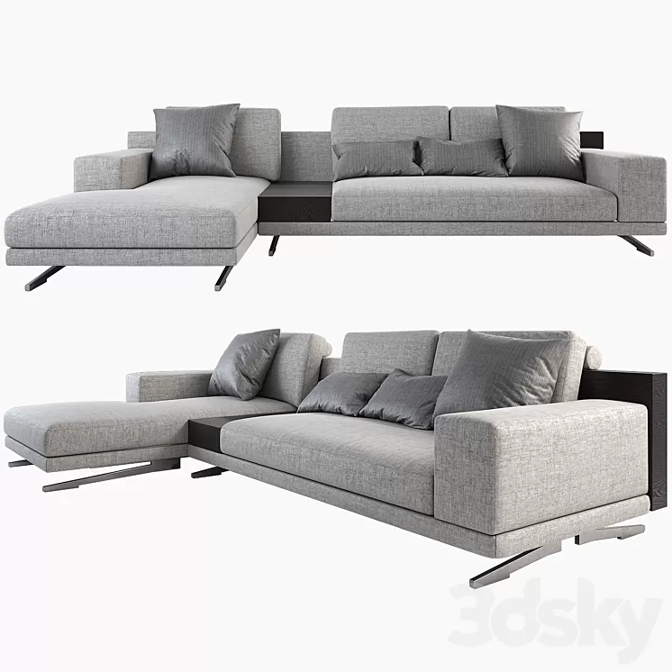 Modern sofa 3D Model