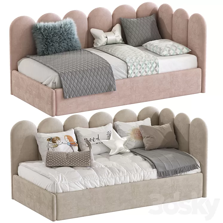 Modern sofa bed 7 3D Model