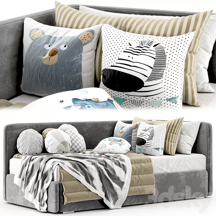 modern sofa bed1 3D Model Free Download modern sofa bed1 3D Model Free Download