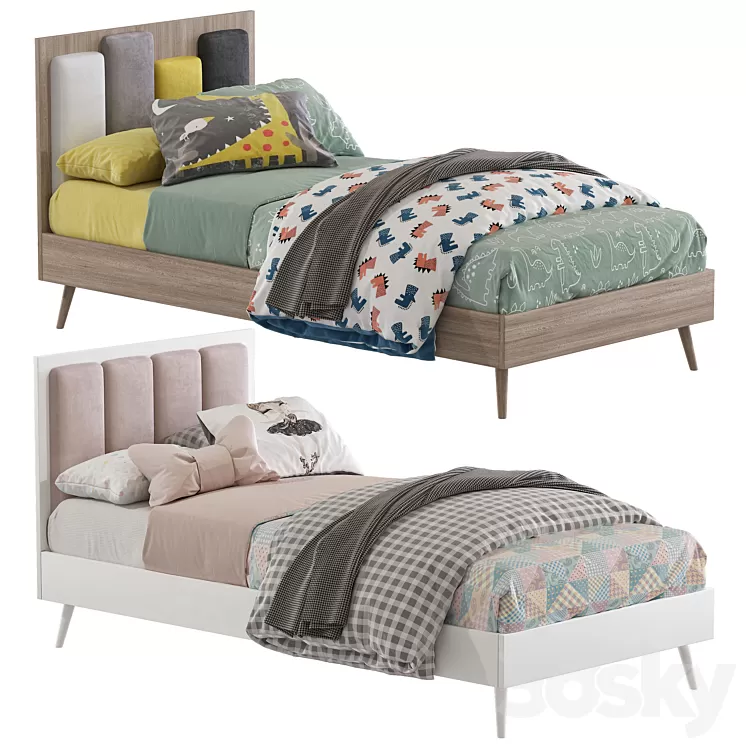 Modern style bed 235 3D Model Free Download Modern style bed 235 3D Model Free Download
