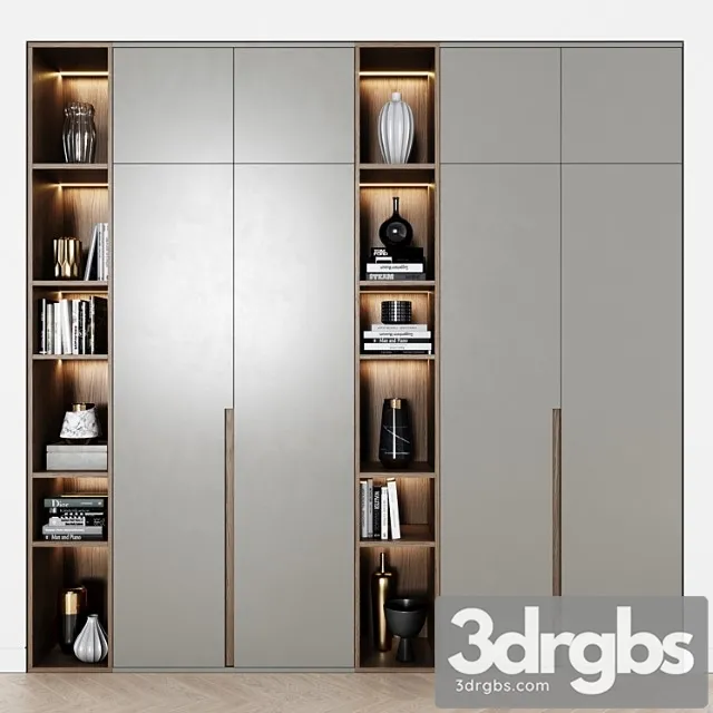 Modern Style Cabinets 38 3D Model Download