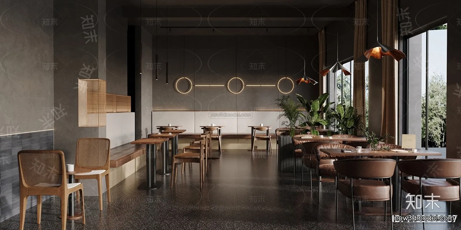 Modern Style Interior 3D Blocks and 3D Models – Coffee Shop 3D Scene – 819 – CORONA Modern Style Interior 3D Blocks and 3D Models – Coffee Shop 3D Scene – 819 – CORONA