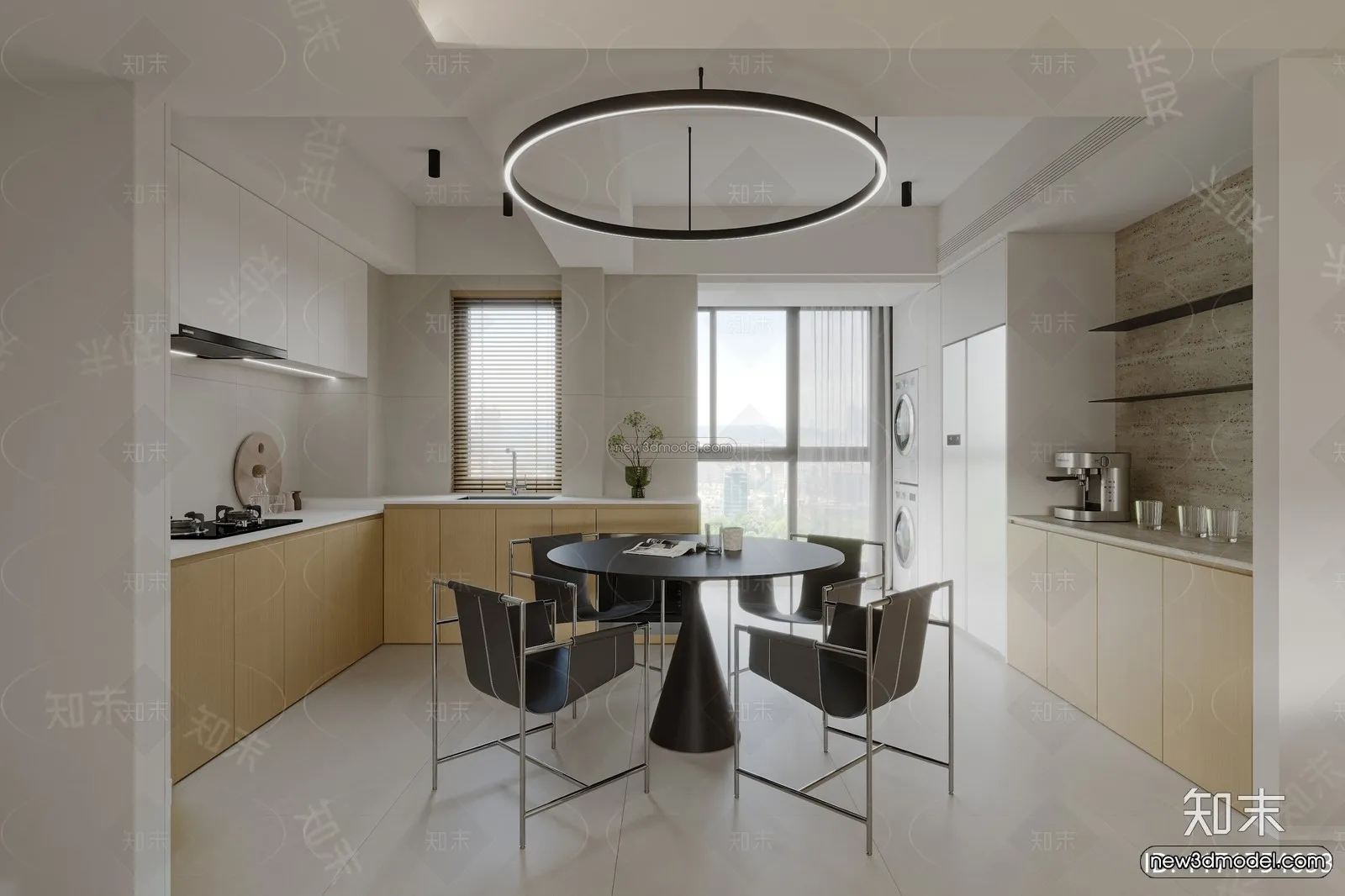 Modern Style Interior 3D Blocks and 3D Models – Dining Room 3D Scene – 592 – CORONA Modern Style Interior 3D Blocks and 3D Models – Dining Room 3D Scene – 592 – CORONA