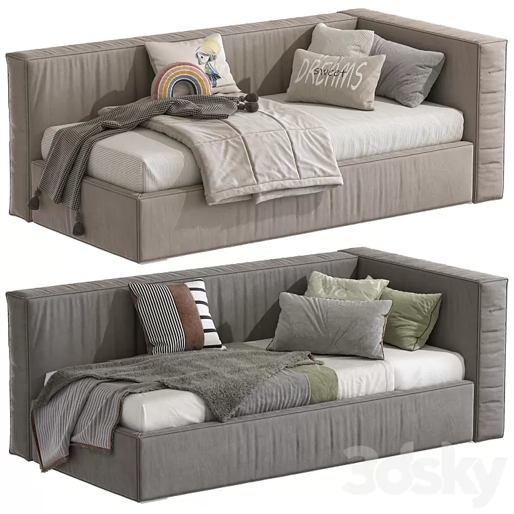 Modern style sofa bed 281 3D Model Free Download Modern style sofa bed 281 3D Model Free Download