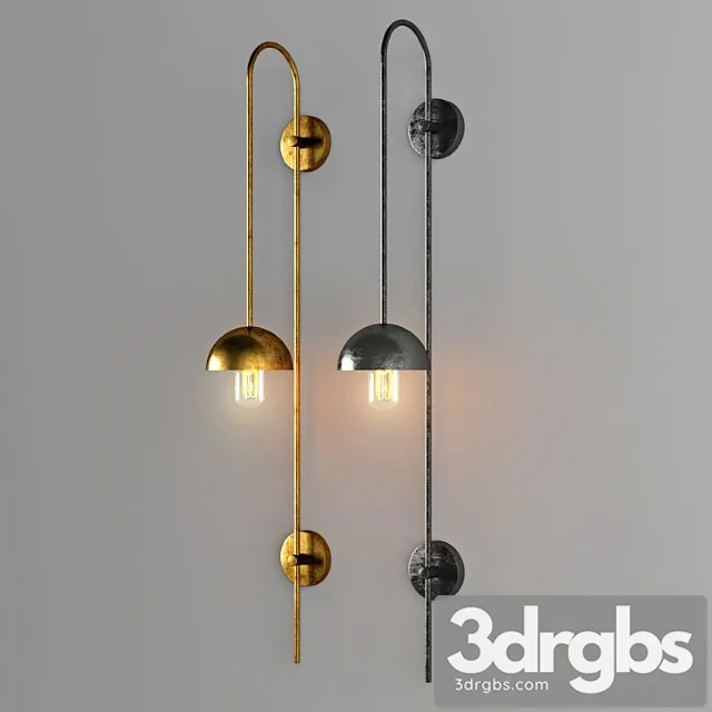 Modern wall light 3D Model Download