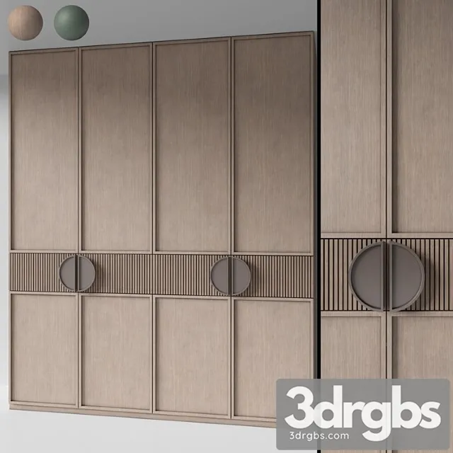 Modern Wardrobe 14 2 3D Model Download