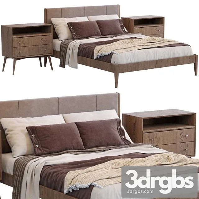 Modern wood bed by west elm Modern wood bed by west elm