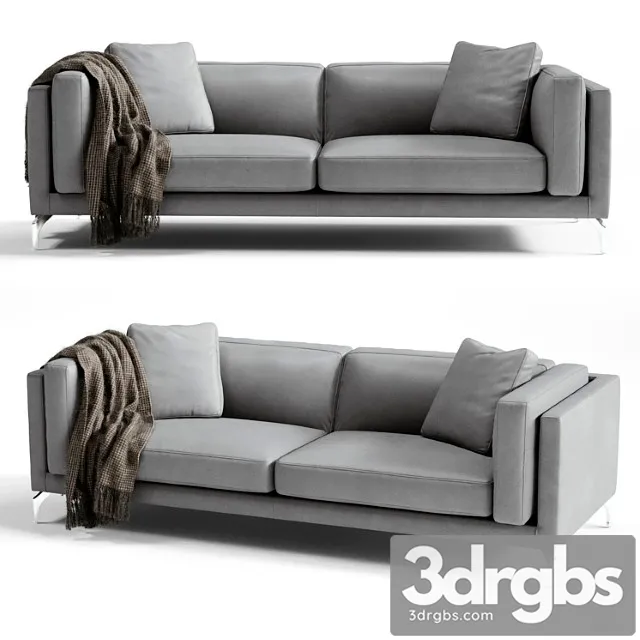 Modloft reade sofa 2 3D Model Download Modloft reade sofa 2 3D Model Download