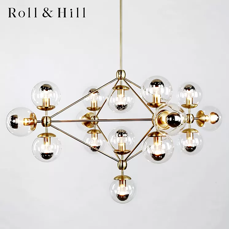 Modo Chandelier – Roll & Hill 3D Model Modo Chandelier – Roll & Hill 3D Model