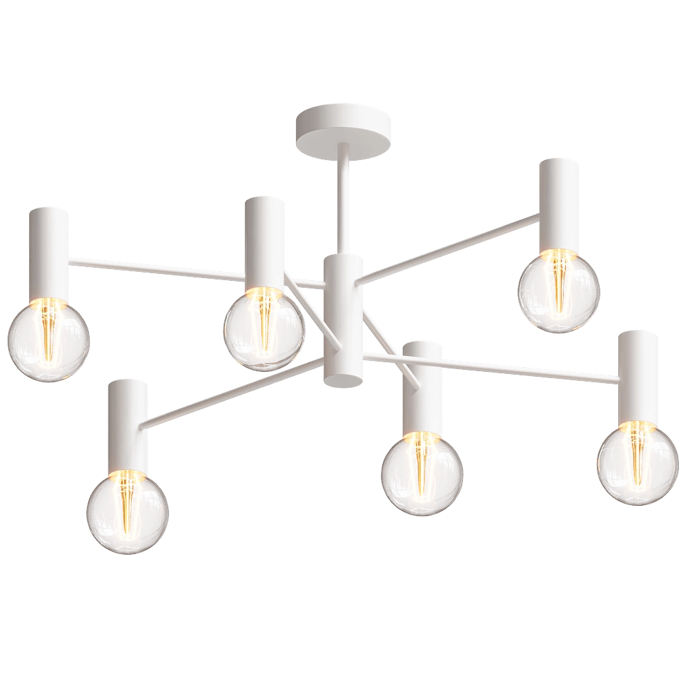MODO LUCE SRL – Chandelier 6XE27 3D Model MODO LUCE SRL – Chandelier 6XE27 3D Model
