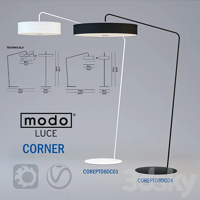 Modoluce R&D – Corner 3D Model Modoluce R&D – Corner 3D Model