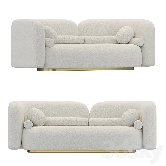 modshop1 Left Bank Sofa 3DModel modshop1 Left Bank Sofa 3DModel
