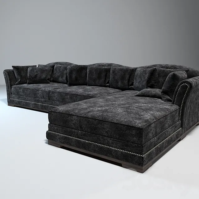 Modular 3.5 ST Charles & Chaise Longue 3D Model