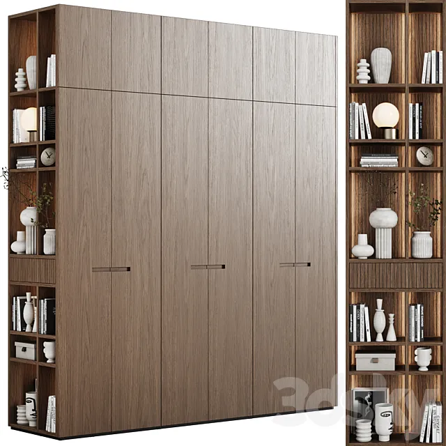 Modular cabinets in a modern minimalist style 93 3D Model