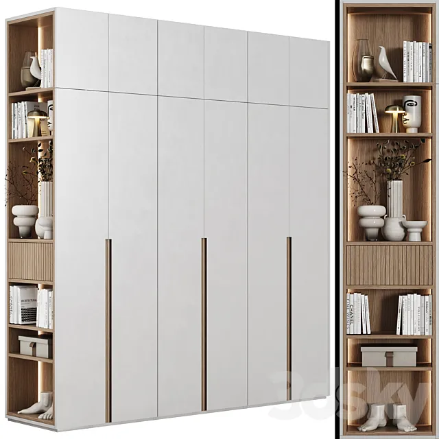 Modular cabinets in modern style 76 3D Model Modular cabinets in modern style 76 3D Model