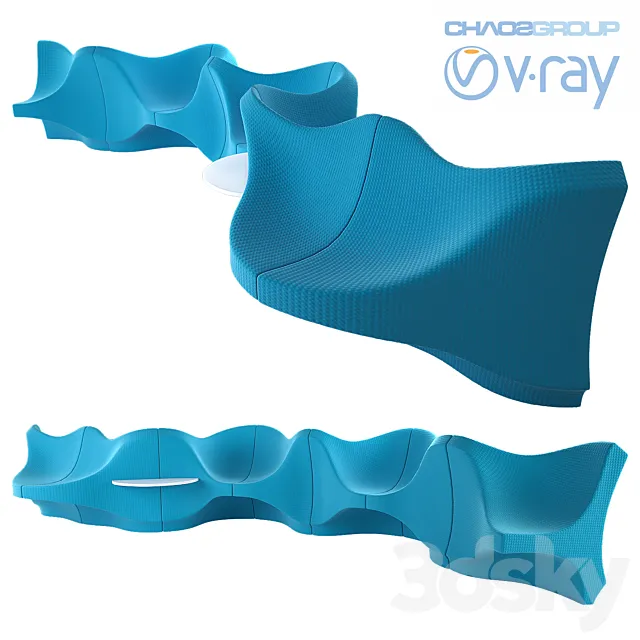 Modular chair 3DModel