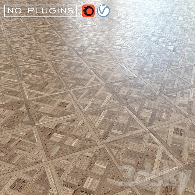 Modular flooring Coswick Versailles Verona 3D Model