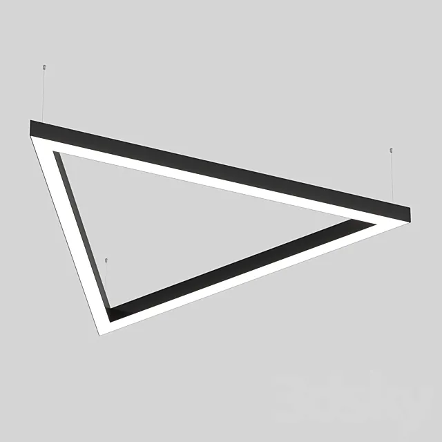 Modular lamp HOKASU Delta 3D Model