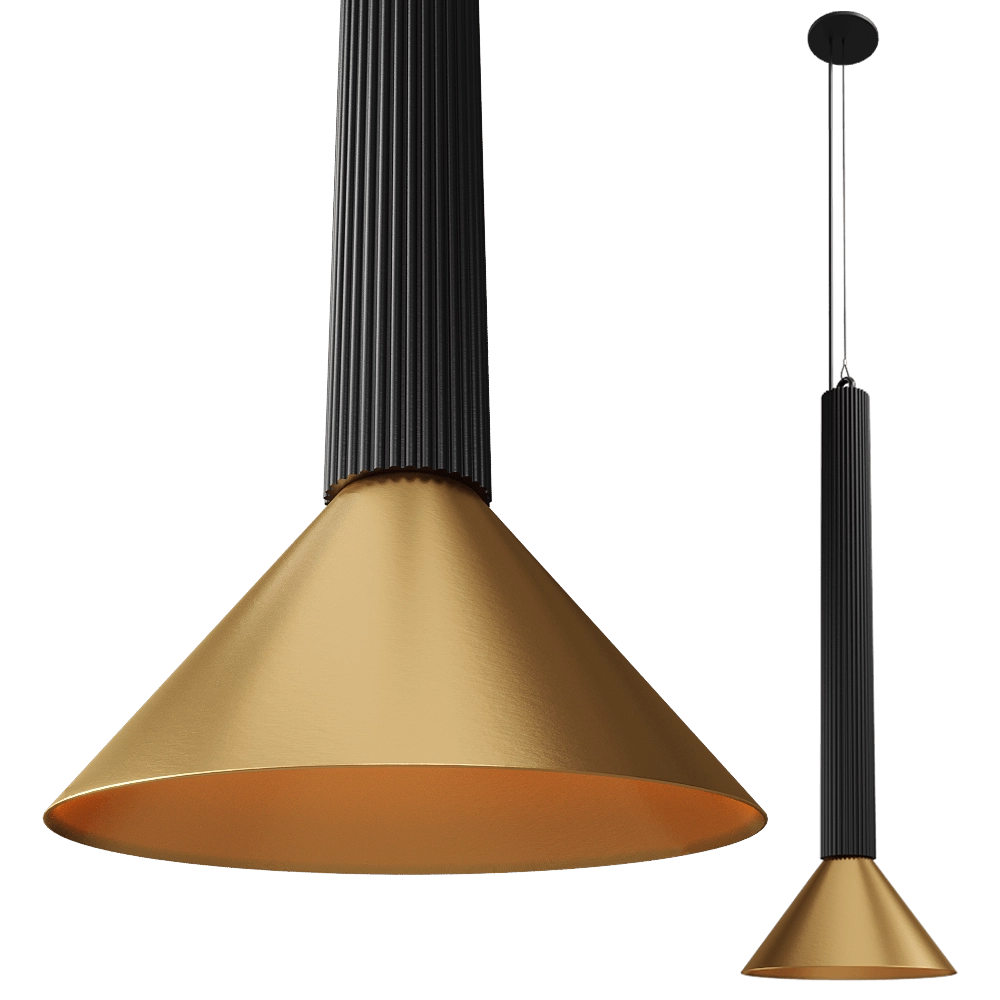 Modular Lighting Instruments – Pendant lamp Extruded 600 3D Model Modular Lighting Instruments – Pendant lamp Extruded 600 3D Model