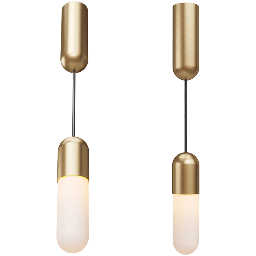 Modular Lighting Instruments – Pendant lamp Placebo 3D Model Modular Lighting Instruments – Pendant lamp Placebo 3D Model