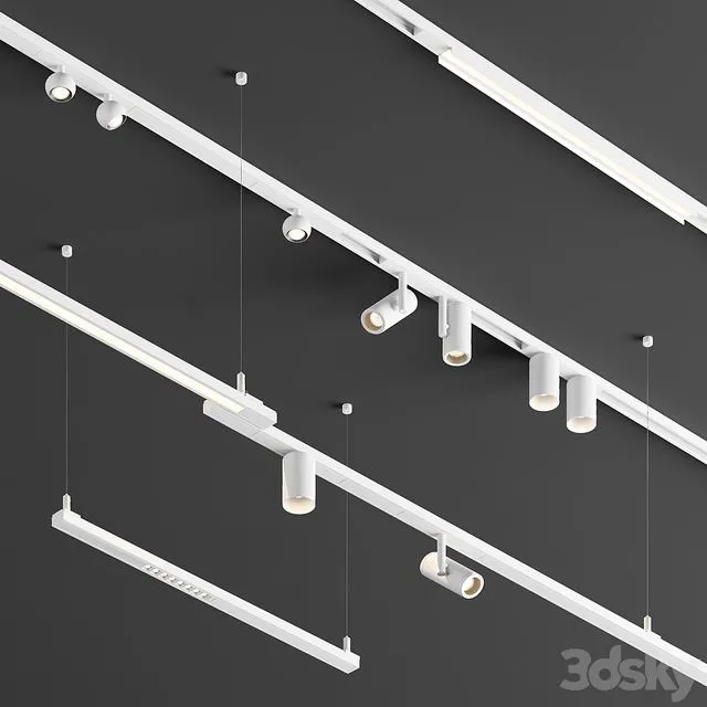 Modular Lighting Instruments Pista surface 3D Model