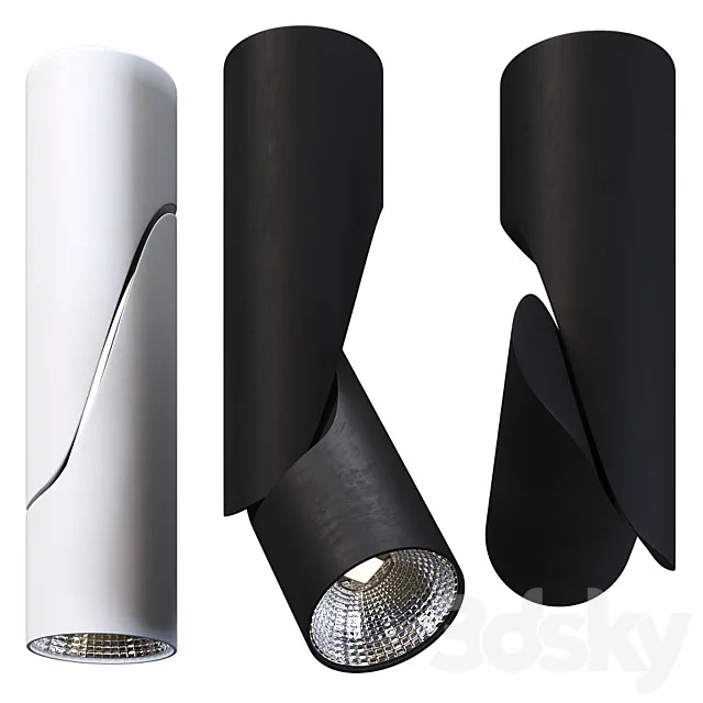 Modular Lighting Instruments SEMIH 86 | Floodlight 3D Model