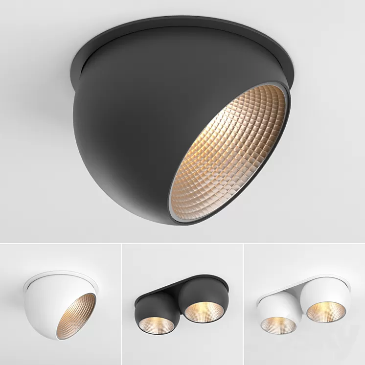 Modular Lighting Marbul Recessed 3D Model