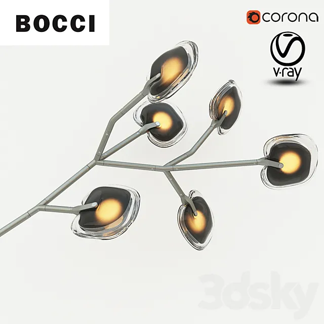 Modular luminaire BOCCI Serie 16 3D Model