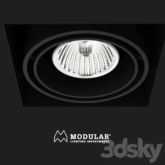 Modular. multiple Mini trimless 3DModel